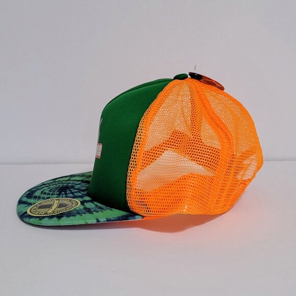 Slurpee Tye Dye Baseball Trucker Cap Mesh Snapback Adjustable Hat Cap 7-11 NWT - Picture 4 of 5